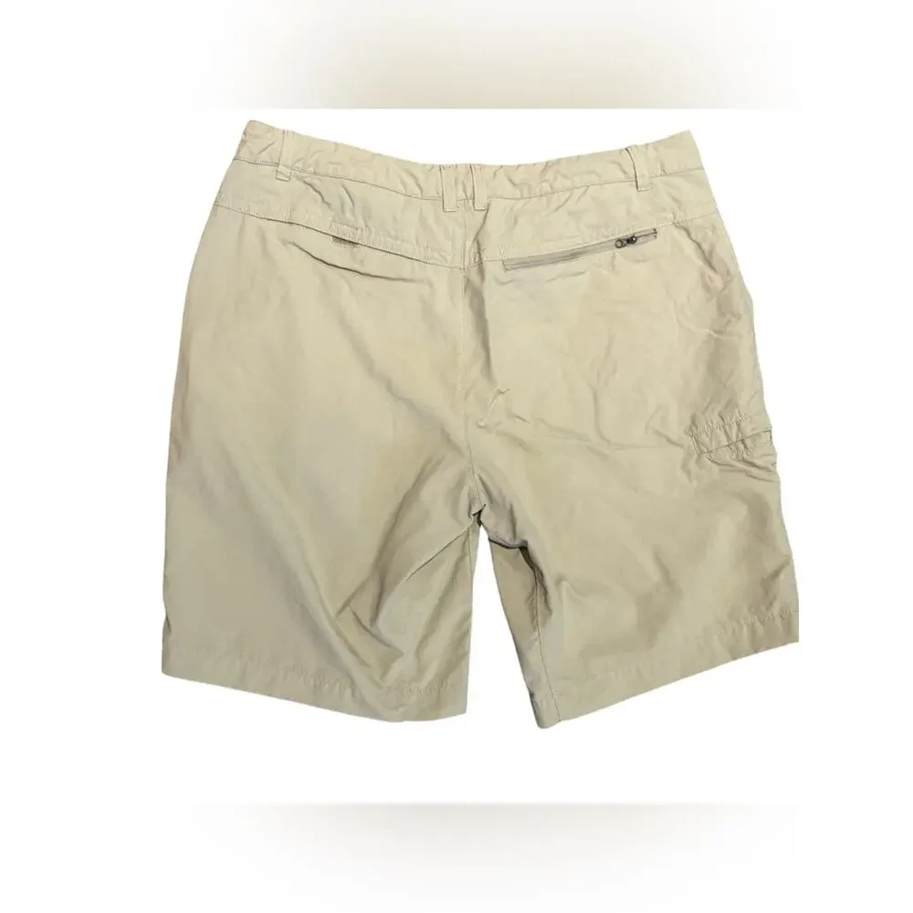 The North Face Men's Size 38 Light Tan Polyester Hiking/Outdoor Shorts